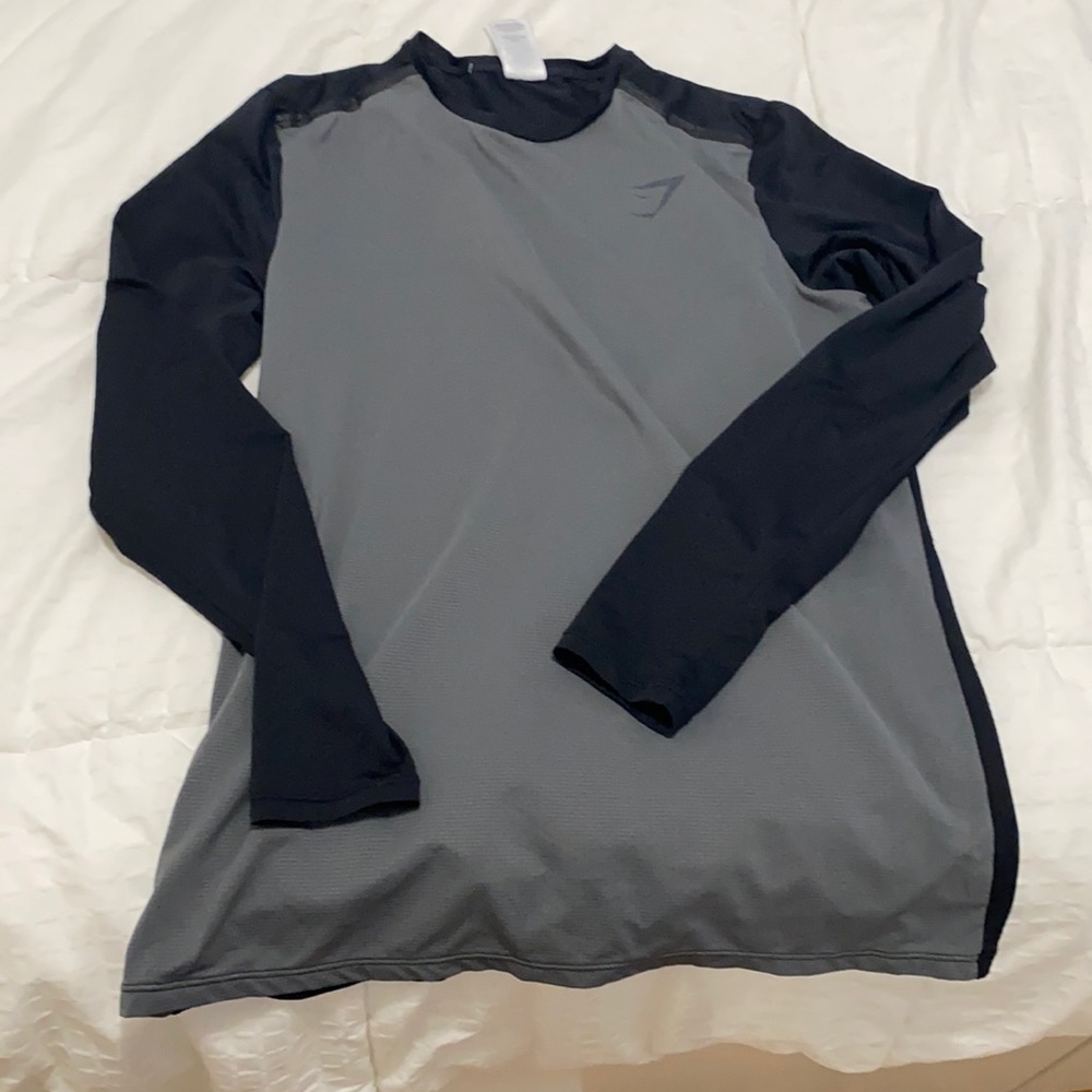 Long Sleeve Gymshark Muscle Fit Shirt 💪🏽